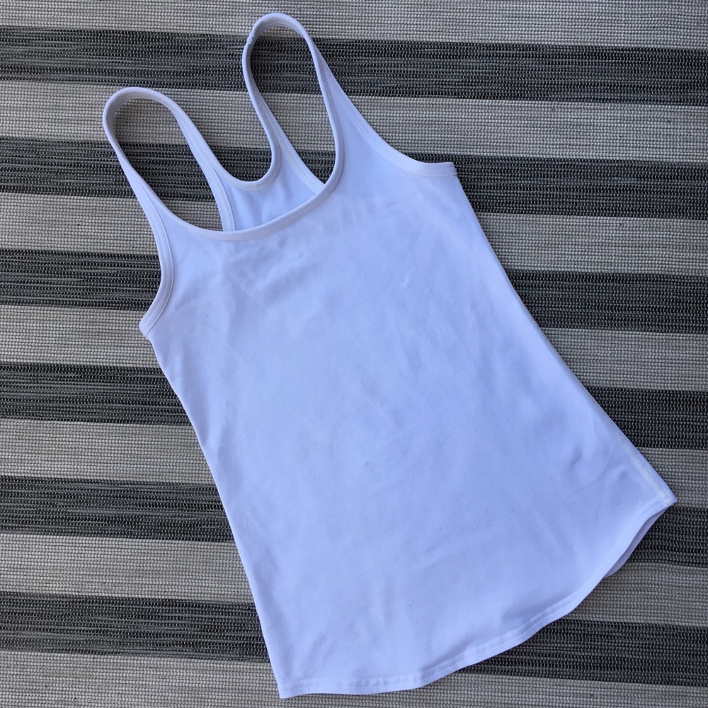 Lululemon White Tank